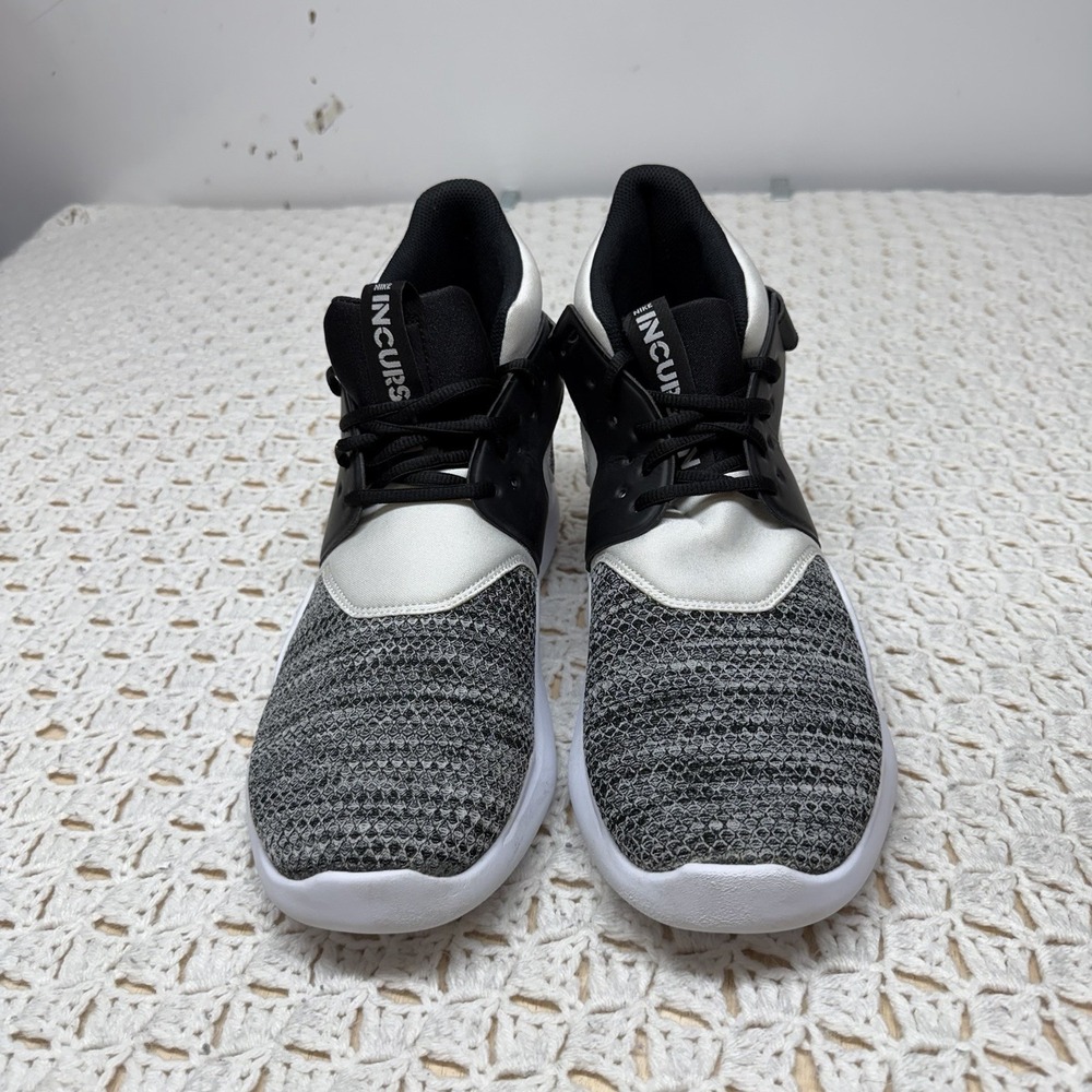 Nike Incursion Sneakers Men Sz 12 Black White Gray Mid Top Basketball 916764-003 - Picture 5 of 11